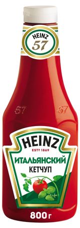 Изображение товара Кетчуп Heinz Итальянский, 800 г