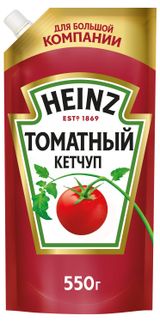 Изображение товара Кетчуп Heinz томатный, 550 г