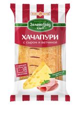 Изображение товара Хачапури «ЗеленоградХлеб» с сыром и ветчиной, 60 г