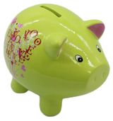 Изображение товара Копилка Arte Nuevo Свинка керамическая 15 см, 1 шт в ассортименте