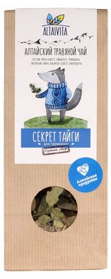 Изображение товара Чай травяной AltaiVita Секрет тайги, 50 г