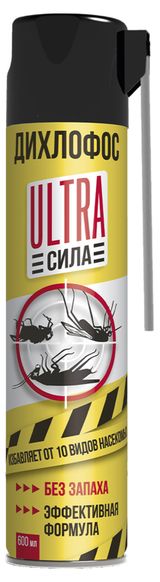 Изображение товара Дихлофос «Раптор» Ultra сила, 600 мл