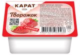 Изображение товара Творожок «Карат» клубника 9%, 100 г