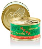 Изображение товара Икра лососевая «Тунгутун» зернистая, 140 г