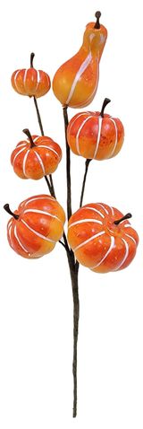 Изображение товара Ветка с тыквами, 30 см