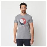 Изображение товара Футболка мужская InExtenso с коротким рукавом серый меланж