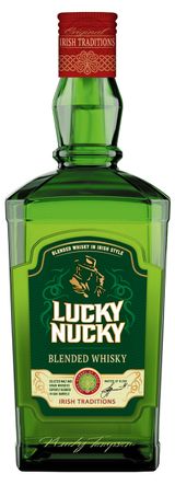 Изображение товара Виски Lucky Nucky купажированный 3года Россия, 0,7 л