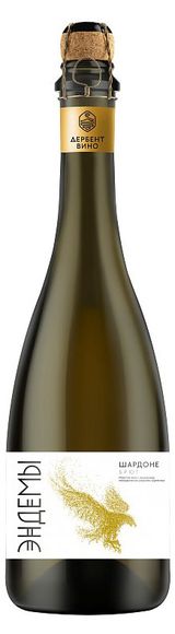 Изображение товара Игристое вино «Эндемы» Шардоне белое брют Россия, 0,75 л