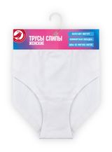 Изображение товара Трусы-слипы женские АШАН Красная птица белые, р. 56