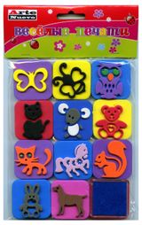 Изображение товара Набор для творчества ArteNuevo Веселые печати, 13,5х17 см