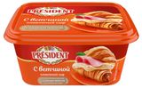 Изображение товара Сыр плавленый President с ветчиной 45% БЗМЖ, 400 г