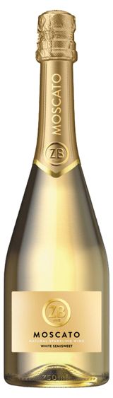 Изображение товара Игристое вино ZB WINE Moscato белое полусладкое Россия, 0,75 л