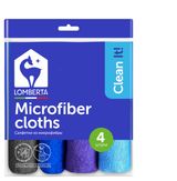 Изображение товара Салфетки Lomberta из микрофибры универсальные, 4 шт