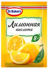 Изображение товара Лимонная кислота Dr.Bakers пищевая, 8 г