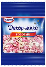 Изображение товара Декор-микс Dr.Bakers розовый, 10 г