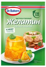 Изображение товара Желатин говяжий Dr.Bakers быстрорастворимый, 20 г