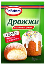 Изображение товара Дрожжи Dr.Bakers для сдобы и кулича, 8 г