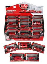 Изображение товара Машина «Технопарк» металлическая пожарная техника 7,5 см, 1 шт