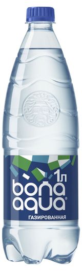 Изображение товара Вода питьевая Bona Aqua газированная, 1 л