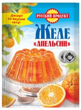 Изображение товара Желе десертное «Русский Продукт» со вкусом апельсина, 50 г