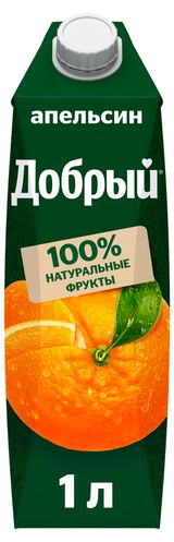 Изображение товара Нектар «Добрый» Апельсин, 1 л