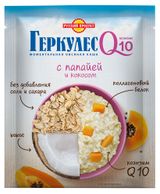 Изображение товара Хлопья Геркулес «Русский Продукт» Q10 папайя кокос, 35 г