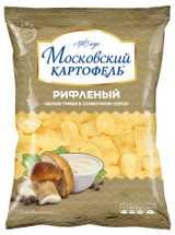 Изображение товара Чипсы «Московский Картофель» белые грибы, 120 г