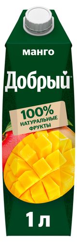 Изображение товара Напиток сокосодержащий «Добрый» Манго, 1 л