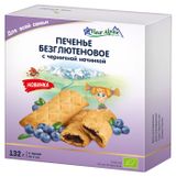Изображение товара Печенье Fleur Alpine безглютеновое с черничной начинкой с 3 лет, 132 г