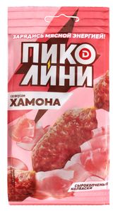 Изображение товара Мясные снеки Колбаски сырокопченые «Дымов» Пиколини Хамон, 50 г