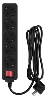 Изображение товара Сетевой фильтр PC Pet 1006 5 розеток черный