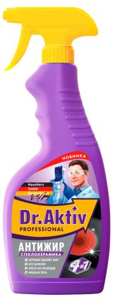 Изображение товара Спрей чистящий Dr.Aktiv Антижир для стеклокерамических плит, 500 мл