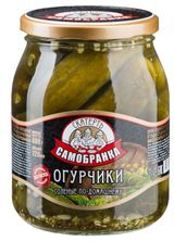 Изображение товара Огурцы соленые «Скатерть-Самобранка» по-домашнему бочковые, 720 мл