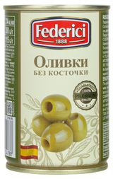 Изображение товара Оливки Federici без косточки Испания, 300 г