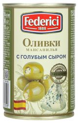 Изображение товара Оливки Federici с голубым сыром Испания, 300 г