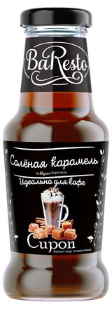 Изображение товара Сироп Baresto Соленая карамель, 250 мл
