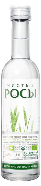 Изображение товара Водка «Чистые Росы» Россия, 0,05 л