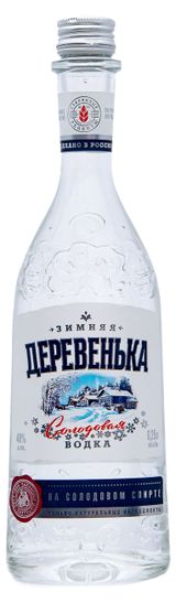 Изображение товара Водка «Зимняя Деревенька» Россия, 0,25 л