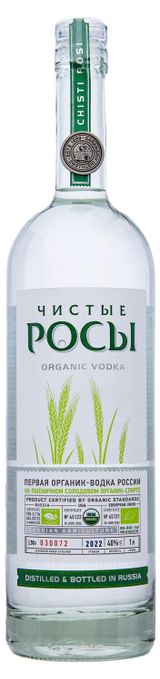 Изображение товара Водка «Чистые Росы» Россия, 1 л
