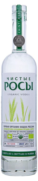 Изображение товара Водка «Чистые Росы» Россия, 0,5 л