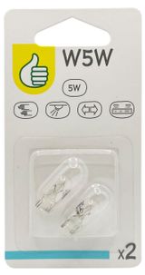 Изображение товара Лампа автомобильная «Каждый день» Pouce галогеновая 5Вт 12В, 2 шт