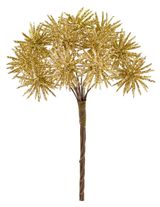 Изображение товара Набор-букет вставок «Азалия Декор» звезды золотые L12см из 12 шт для цветов и подарков, 1 шт