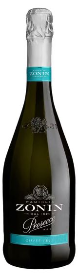 Изображение товара Игристое вино ZONIN Prosecco белое брют Италия, 0,75 л