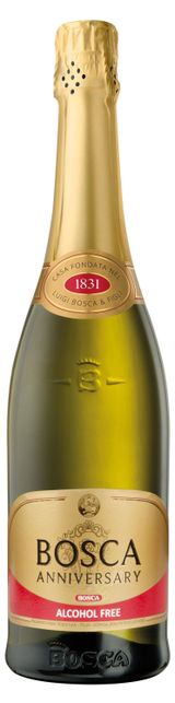 Изображение товара Напиток игристый винный безалкогольный BOSCA Анниверсари белый полусладкий, 0,75 л