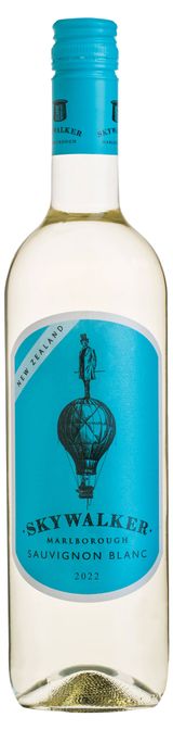 Изображение товара Вино Skywalker Marlborough Sauvignon Blanc белое сухое Новая Зеландия, 0,75 л