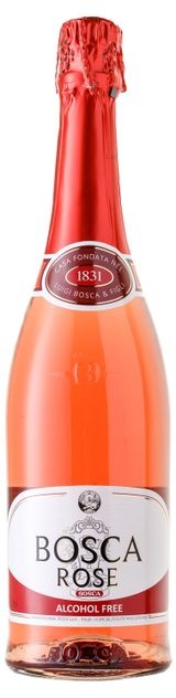 Изображение товара Напиток игристый винный безалкогольный Bosca розовый полусладкий Литва, 0,75 л