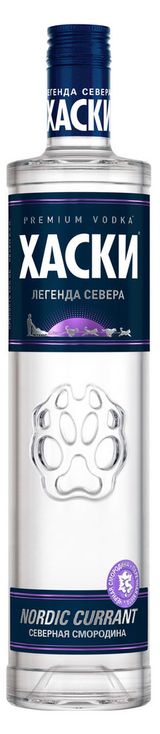 Изображение товара Водка «Хаски» Северная смородина Россия, 0,5 л
