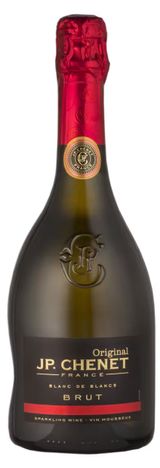 Изображение товара Игристое вино J.P. Chenet Blanc de Blancs Brut белое брют Франция, 0,75 л