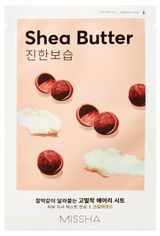 Изображение товара Маска для лица MISSHA Airy Fit увлажняющая тканевая с маслом ши для сухой кожи, 19 г