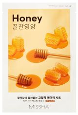Изображение товара Маска для лица MISSHA Airy Fit питательная тканевая с медом для огрубевшей сухой кожи, 19 г